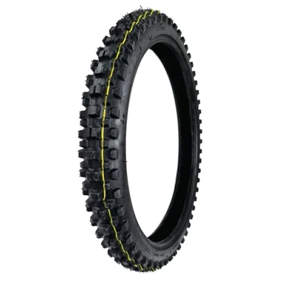 Image of 70/100 19&quot; Front Motocross Tyre Fits 85cc Big Wheel MX Bikes Pit Bike Knobbly Tread