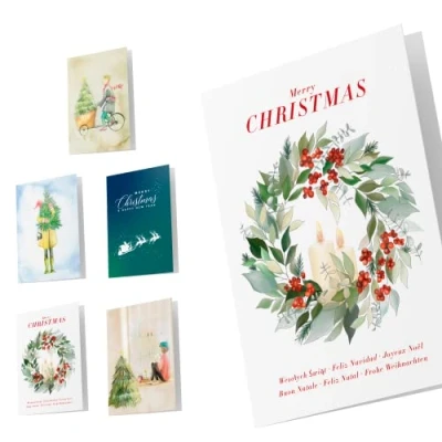 Image of Unicef Pack of 10 Christmas Cards, December