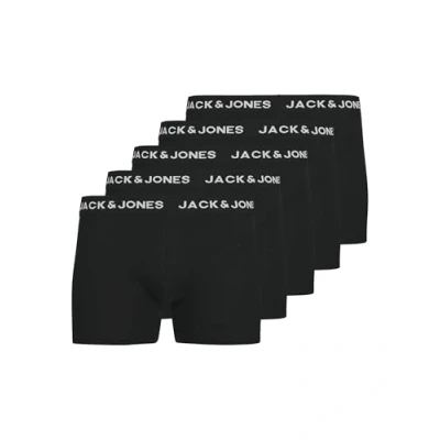 Image of Jack &amp; Jones Jacanthony Trunks 5 PACK Pants, Men&#039;s, Size: XL, Black