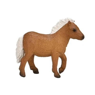 Image of MOJO Shetland Pony Foal Horse Farm Animal Model Toy Figure