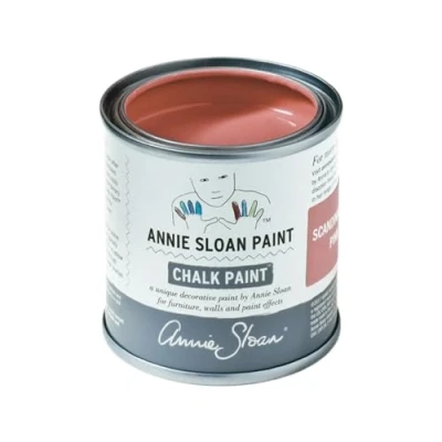Image of Annie Sloan Chalk Paint 120 ml Sample Pot (Scandinavian Pink)