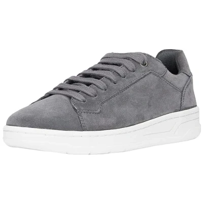 Image of Geox Men&#039;s u Magnets b Sneaker, Dk Stone, 8 UK