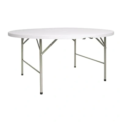 Image of Bolero 5Ft Diameter Round Centre Folding Table Restaurant Bar CafпїЅ Commercial