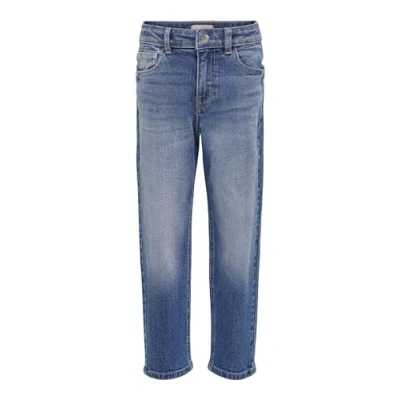 Image of ONLY Girls Koncalla LIFE Relaxed fit jeans for kids, Size: 12y, Medium blue denim