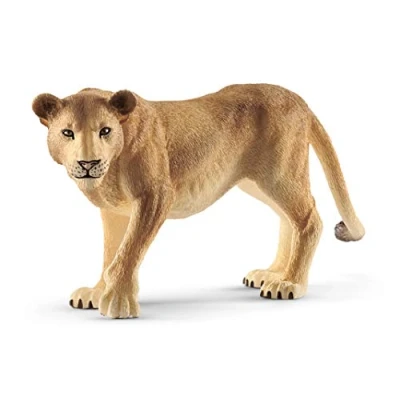 Image of SCHLEICH 14825 Lioness Wild Life Toy Figurine for children aged 3 8 Years, Brown