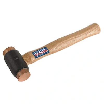 Image of Sealey Premier Copper Faced Hammer 2.75lb Hickory Shaft