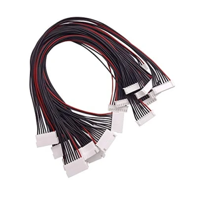 Image of YIXISI 10 PCS JST XH 8S LiPo Battery Balance Charger Extension Wire Cable, Plug Connector 300mm, Charging Cable Lead Adapter for RC Drone DIY