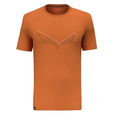 Image of Salewa Men&#039;s Pure Eagle Frame Dry T Shirt (Pack of 1) White