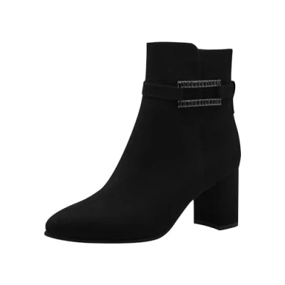 Image of MARCO TOZZI Women&#039;s Bootie Zip and Briefs 2 25322 43 Ankle Boot, Black, 3.5 UK