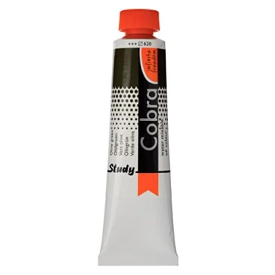 Image of Cobra Talens Study Watersoluble Oil Paint 40ml 620 Olive Green