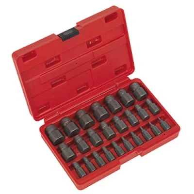 Image of Sealey Multi Spline Screw Extractor Set 25pc