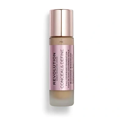 Image of Revolution Beauty London, Conceal and Define, Foundation, F10, 23ml