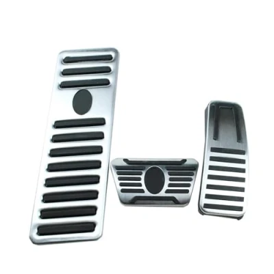 Image of Car Pedal Covers For Maserati Ghibli M157 2013 2014 2015 2016 2017 2018 2019 2020 2021 2022 Gas Fuel Brake Non slip Pedals Foot Treadle(3 pcs)