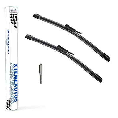Image of Xtremeauto Replacement Front Windscreen Wiper Frameless Blade Kit 2x Blades For Mercedes Benz B CLASS W245 Hatchback Apr 2005 to Oct 2011