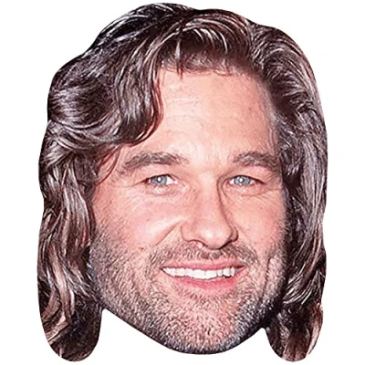 Image of Kurt Russell (Young) Celebrity Mask, Flat Card Face, Fancy Dress Mask