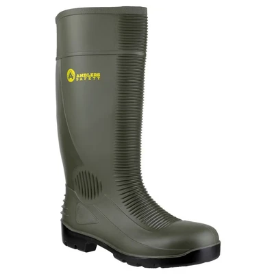 Image of Amblers Safety FS99 Wellington Green Size 8