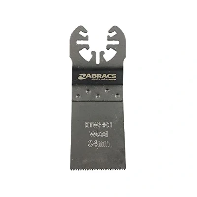 Image of Abracs MTW3401 Multi Tool Blade Wood 34mm Pack contains 1 piece