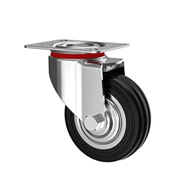 Image of kippen 1601E1 Industrial Wheel with Swivel Plate Diameter 200 mm