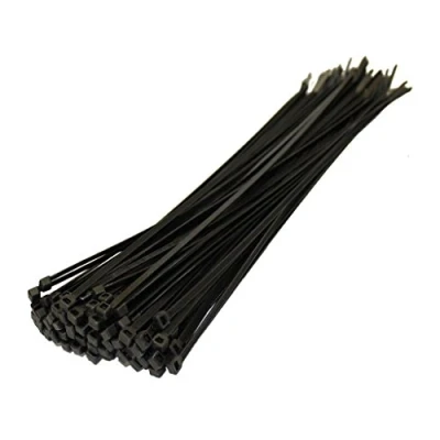 Image of SHATCHI 100pcs 500pcs Black Strong Nylon Plastic Cable Ties Zip Tie Wraps Organizer Self Locking 100mm/200mm/300mm Long,