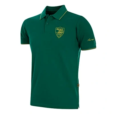 Image of AS Roma Unisex Adult Polo Shirt Green