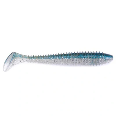 Image of Keitech Swing Impact FAT Silver Shiner 431 7.2cm (2.8 inci)