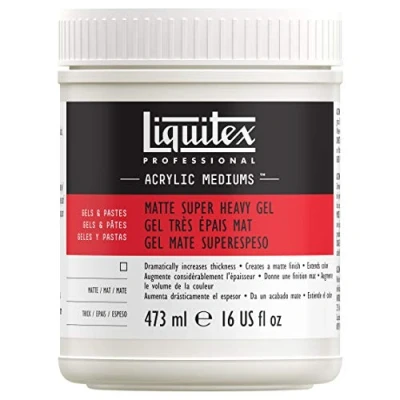 Image of Liquitex Professional Matte Super Heavy Gel Medium, 473 ml, beige