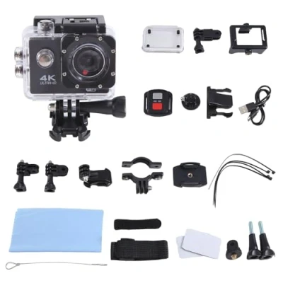 Image of Swiixxer Ultra HD 4K Action Camera Sports Video Underwater Helmet Waterproof 2.0 Inch Screen WiFi Remote Control