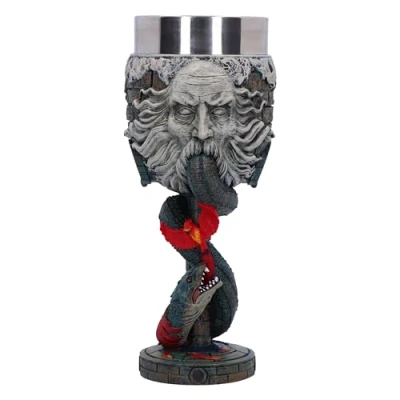 Image of Nemesis Now Harry Potter Chamber of Secrets Goblet 19.5cm, Resin, Official Merchandise, Collectible Cup, Cast in The Finest Expertly Hand Painted