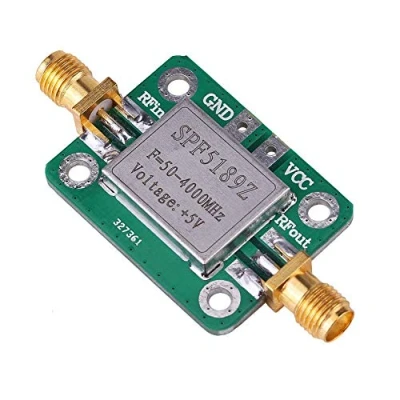 Image of 50 4000MHz RF Low Noise Amplifier SPF5189 0.6dB Wide Band Signal Receiver for FM HF VHF/UHF Ham Radio