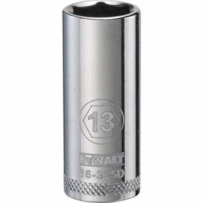 Image of DEWALT DWMT86325OSP 6 Point 3/8&#039;&#039; Drive Deep Socket 13MM