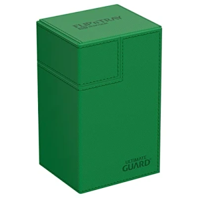 Image of Ultimate Guard Flip`n`Tray 80+ Monocolor Green