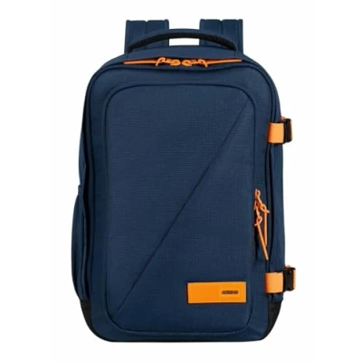 Image of American Tourister Take2cabin Backpack Dark Navy/Radiant Orange