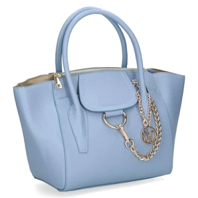 Image of Caprice Women Damen Handtasche 9 61030 42 Evening Bag, Lt.Blue Nappa, Normal