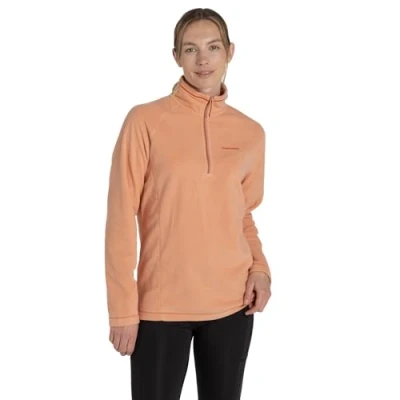 Image of Craghoppers Women&#039;s Miska Half Zip Fleece, Lightweight &amp; Insulating Perfect for Outdoors, Walking, Hiking Camping