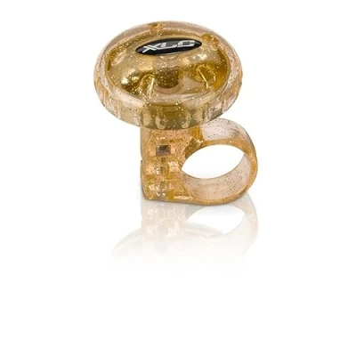 Image of XLC Bicycle Bell DD M12 Diameter 36 mm, Yellow, 2500704503