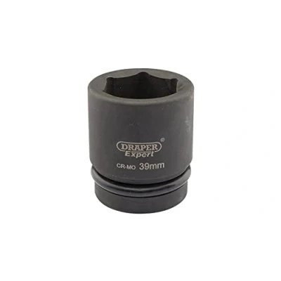 Image of Draper Expert HI TORQ� 6 Point Impact Socket, 1&quot; Sq. Dr., 39mm