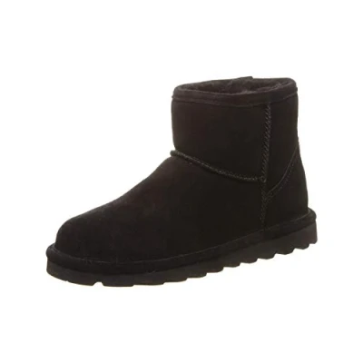 Image of Bearpaw Alyssa, Women&#039;s Slouch Boots, Black (Black Ii 011), 4 UK (37 EU)