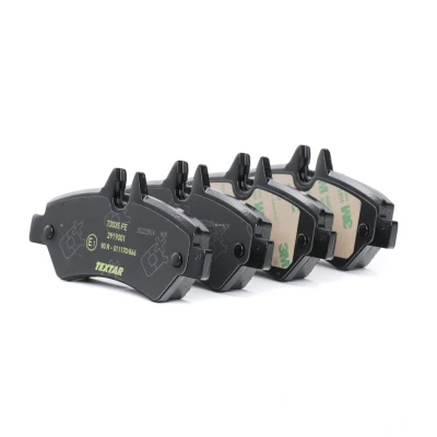 Image of 2E0698451 brake pad set TEXTAR 2919001 incl. wear warning contact with caliper screws accessories MERCEDES BENZ: Sprinter 3.5 T Van