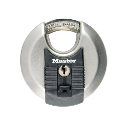 Image of Master Lock Excell Stainless Steel Discus 70mm Padlock MLKM40