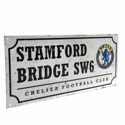 Image of Chelsea FC Nostalgia Street Sign