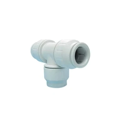 Image of JG Speedfit Equal Tee Connector For Central Heating Systems White 15mm (647520)