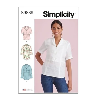 Image of SIMPLICITY SS9889P5 Misses&#039; Tops P5 (12 14 16 18 20)