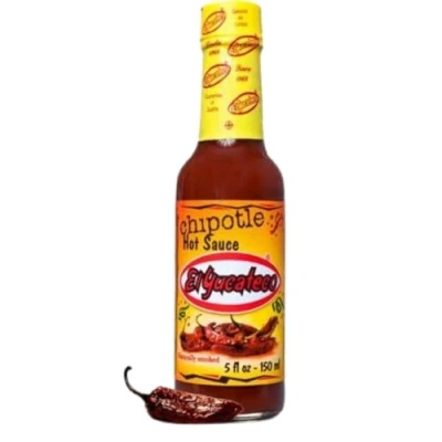 Image of MexGrocer El Yucateco Chipotle Salsa 150 ml (Pack of 2)
