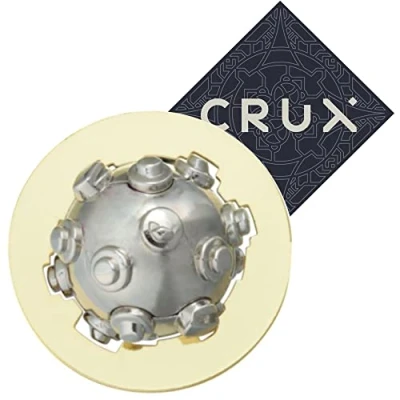 Image of Hanayama and Crux Cast Planet Puzzle Level 4 of 6 Fairly Hard Includes Sticker