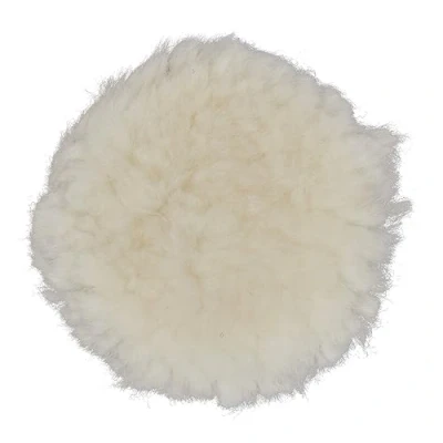 Image of Makita D 70867 Wool Polishing Pad 125 mm