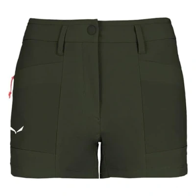 Image of Salewa Puez Durastretch Cargo Shorts Women, Green, S
