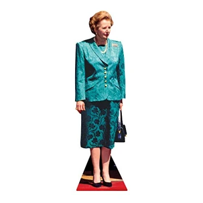 Image of STAR CUTOUTS CS383 Politicians, Margaret Thatcher