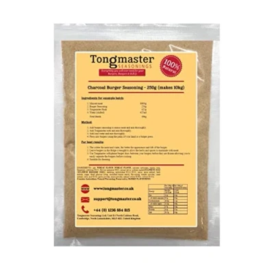 Image of Charcoal Burger Seasoning 250g (makes 10kg)