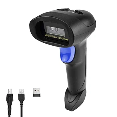Image of NetumScan Wireless CCD Barcode Scanner USB Automatic Bar Code Reader Compatible for PC Computer MAC Windows laptops NSL6