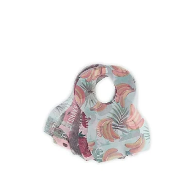 Image of Twistshake 10x Disposable Bibs for Baby, Multi Coloured